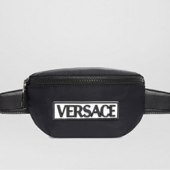 Versace Handbags - Versace Logo Patch small Belt Bag